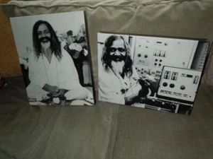 Maharishi Mahesh Yogi. Two Canvas Photograph Prints - Picture 1 of 10