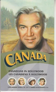 CANADA STAMP BOOKLET 2006 CANADIANS IN HOLLYWOOD LORNE GREENE SG 2395-2398 - Picture 1 of 2
