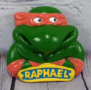 Vintage Teenage Mutant Ninja Turtles Raphael Burger King Rad Badge - TMNT 1989 - Picture 1 of 12