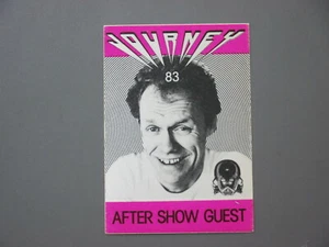 Journey satin cloth backstage pass sticker AUTHENTIC Tour red '83 ! - Picture 1 of 1