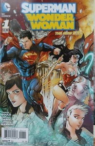 DC Comics Superman Wonder Woman Power Paar Die neue 52 Ausgabe #1 Dezember 2013 - Bild 1 von 2