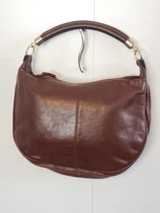 Bolso de Mano Koret Vintage Cuero Genuino Estilo Hobo Asa Única Ventilador Parte Inferior - Imagen 1 de 16
