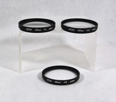Hoya 49mm Close-Up Set +1x,+2x,+4x Filters - Imagem 1 de 4