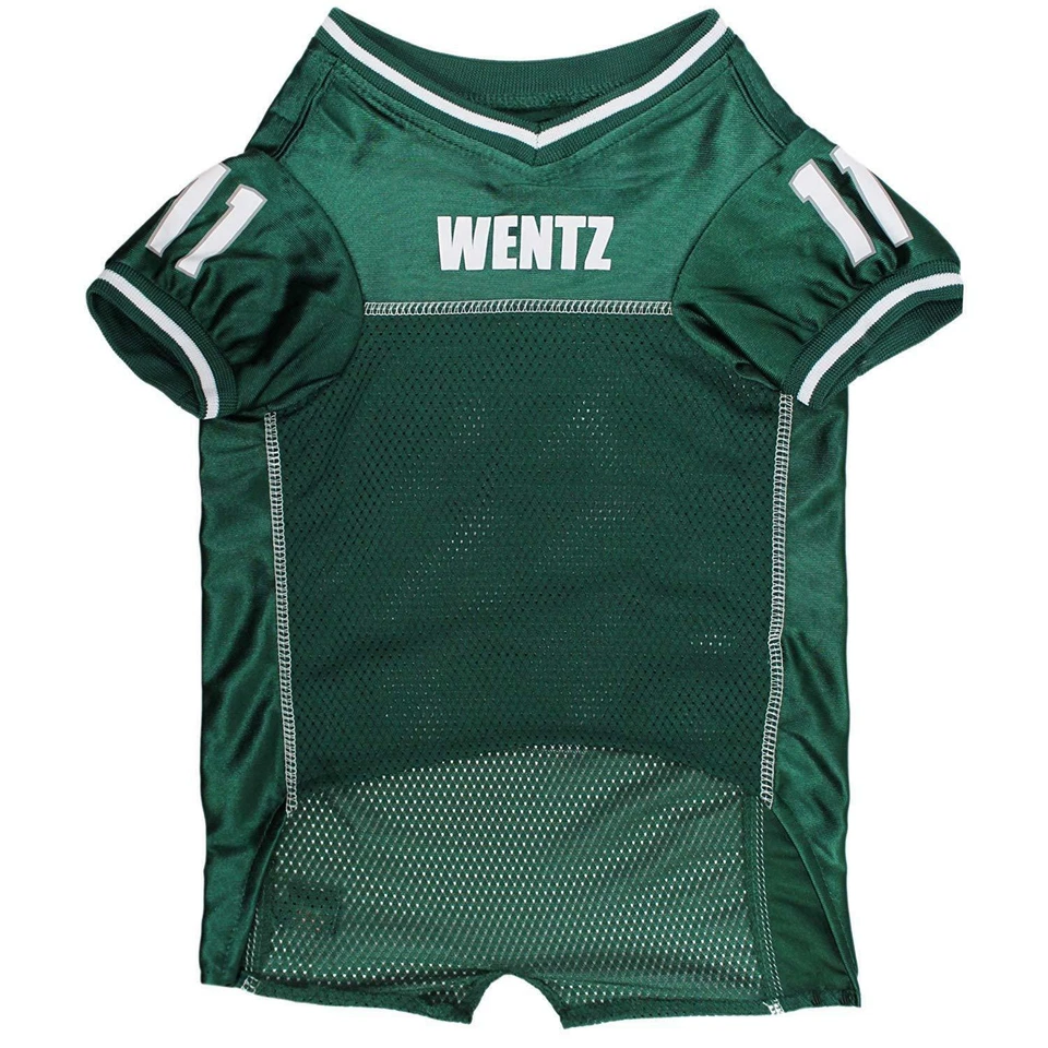 PETS FIRST Philadelphia Eagles Wentz NFL Dog Pet Mesh Jersey (sizes)