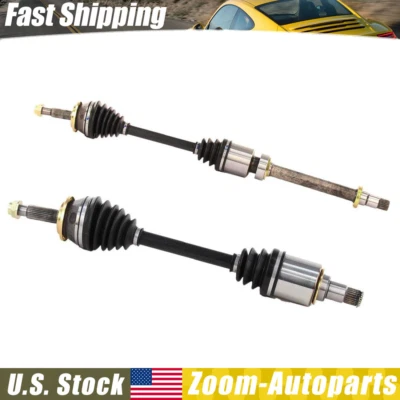 Front Left & Right CV Axle Shaft For 2WD 2.4L 2.5L 2006-2011 2012 Toyota RAV4 2 - Image 1 of 4