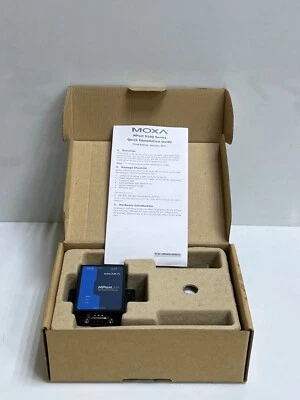 MOXA NPORT5110 SERIAL DEVICE SERVES - Image 1 of 4