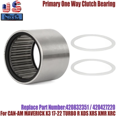 Cojinete de embrague unidireccional primario para Can-Am Maverick X3 17-22 Turbo R XRS XMR XRC Foto 1 de 4