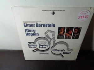 FACTORY SEALED SOUNDTRACK ~ Tommy Steele ~ WHERE'S JACK? / ELMER BERNSTEIN - Picture 1 of 1