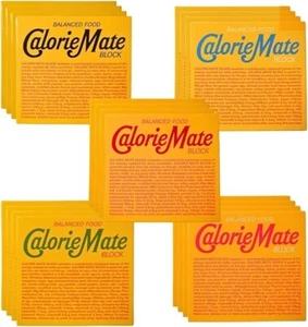 CalorieMate Block 5-item assortment set (4 boxes x 5 varieties) TOTAL 20 BOXES - Picture 1 of 3