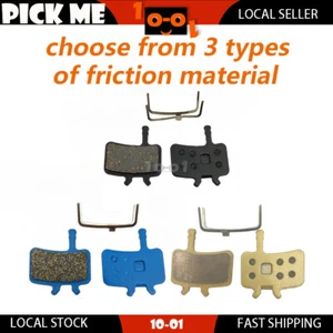 Bicycle bike Disc Brake Pads Fit AVID BB7 Mechanical All Mountain & Road Juicy 3 - Picture 1 of 16