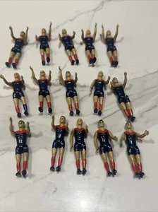 Large 300+ Collection AFL Mini Figures 6cm Vintage Rare - Cats, Pies, Demons - Picture 1 of 15