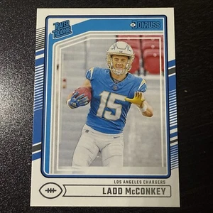 2024 Panini Donruss - Rated Rookie #328 Ladd McConkey (RC) - Picture 1 of 2