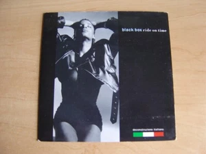 Black Box: Ride On Time 7": 1989 Release: Picture Sleeve - Picture 1 of 3