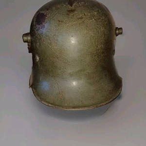 🔥RARE WW1 WW2 German Helmet M17 Original Paint Military WWI - Picture 1 of 7