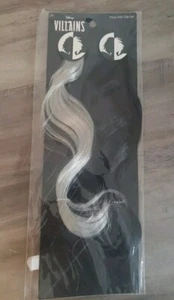 Disney Villains Cruella De Vil Faux Hair Clip Set Costume Cosplay - Picture 1 of 4