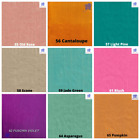 RAW SILK COTTON 90 VIBRANT COLORS  110 cm 43" Wide SOLD BY the METRE Sample 99p
