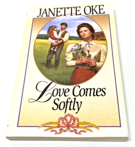 VTG Love Comes Softly - paperback, by Janette Oke, in library condition Nice! - Imagen 1 de 12