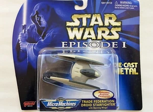 Star Wars Episode 1 Micro Machines Trade Federation Droid Starfighter (Galoob) - Picture 1 of 2