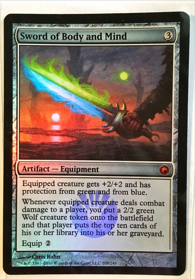 Magic The Gathering Scars Of Mirrodin MTG Complete 249 Set w Tokens & Foil Sword - Image 1 of 4