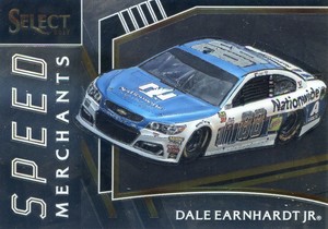 2017 PANINI SELECT NASCAR SPEED MERCHANTS INSERT DALE EARNHARDT JR. NO. S16
