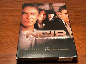 NCIS Season 1 complete 6 disc box set Mark Harmon 2003 widescreen lots of extras - Picture 1 of 5