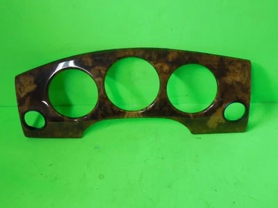 98-2003 JAGUAR XJ8 WOOD GRAIN SPEEDOMETER TRIM BEZEL CLUSTER USED OEM - Image 1 of 4