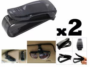 Gafas de sol para coche gafas de sol clip tarjeta lápiz soporte soporte soporte de montaje - Imagen 1 de 2