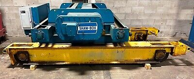 Shaw-Box 20 Ton, 40,000 Lb, 14 FPM Bridge Crane Hoist, 1999, Model 73D20020D1 • 24,999.99$