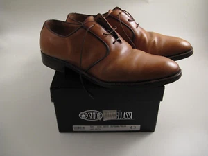 SCARPE SUTOR MANTELLASSI TG. 43 PELLE MARRONE CASTAGNA MOCASSINO STRINGATO UOMO - Picture 1 of 10