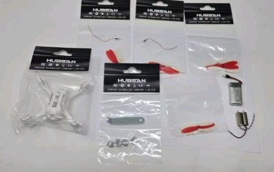 Hubsan Mini Drone Repair Kit Crash Pack And Parts Lot - Image 1 of 4