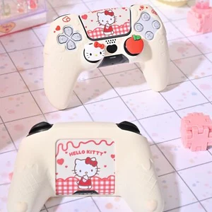 GeekShare X Sanrio Cover für PS5/Switch PRO Controller Skin Grip Sets HelloKitty - Bild 1 von 19