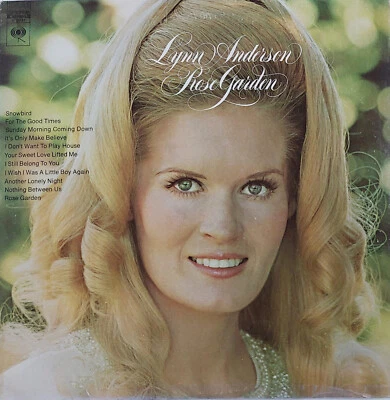 Lynn Anderson Rose Garden Vintage 12" Vinyl 33 RPM LP Record Album 1970 C 30411 - Image 1 of 3