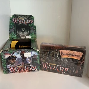 WarHammer lot 30x War Cry Core Base Set Booster + Hordes of Darkness New sealed - Picture 1 of 3