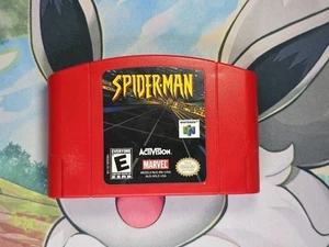 Spiderman Nintendo 64 1997, Authentic, Polished Pins, Tested & Working. - Picture 1 of 3