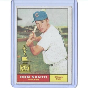 Vtg Ron Santo 1983 Topps All-Star ROOKIE Card #35 Chicago Cubs RC Hall of Famer! - Picture 1 of 2