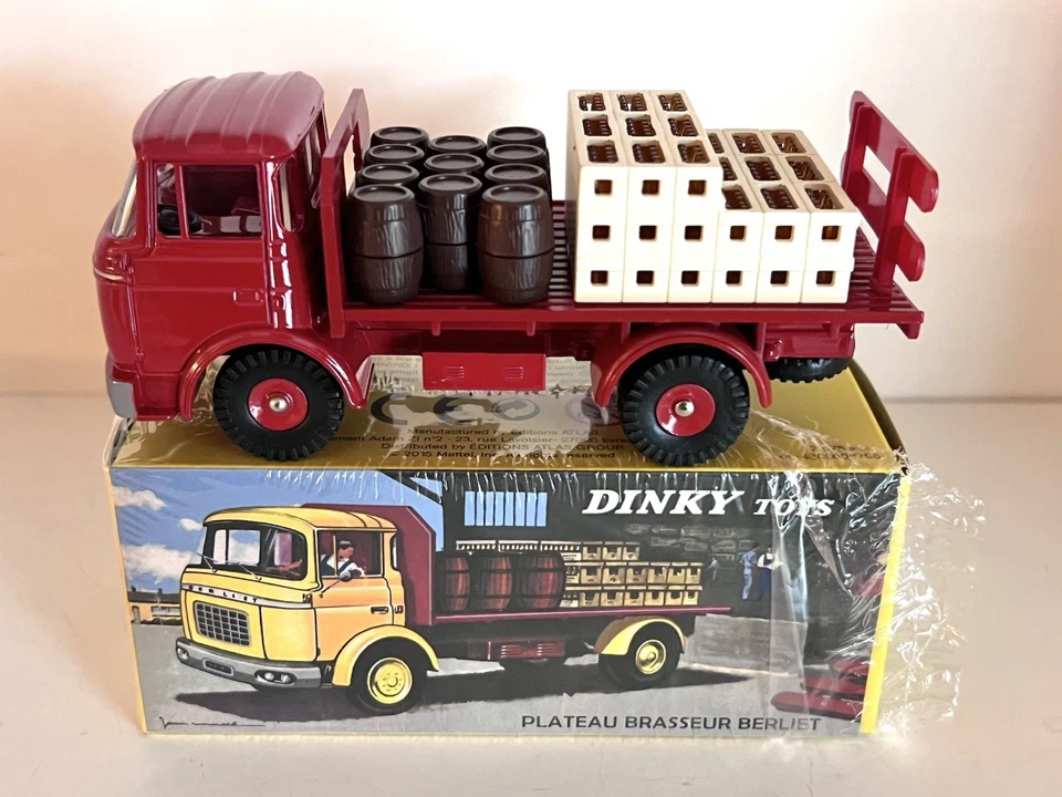 DINKY TOYS ATLAS- GAK BERLIET KRONENBOURG BEER TRUCK  - No. 588 - MINT in BOX!! - Image 1 of 4