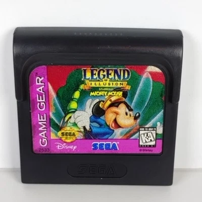Legend Of Illusion Starring Mickey Mouse (Sega Game Gear) solo cartucho - probado Foto 1 de 4