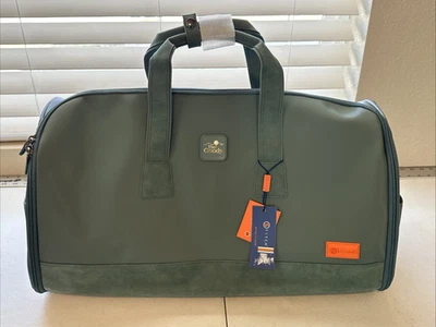 Stitch Golf, Ultimate Garment Bag Duffle Weekender Travel Carry-on, Dark Forest! - Image 1 of 4