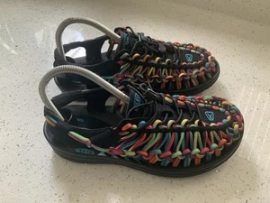 Keen Uneek Evo Sport Sandals Trail Hiking Shoes Multicoloured Women’s Size UK4.5 - Picture 1 of 9