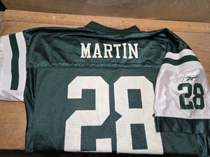 Vintage Reebok NFL New York Jets Curtis Martin #28 Football Trikot Größe L - Bild 1 von 8