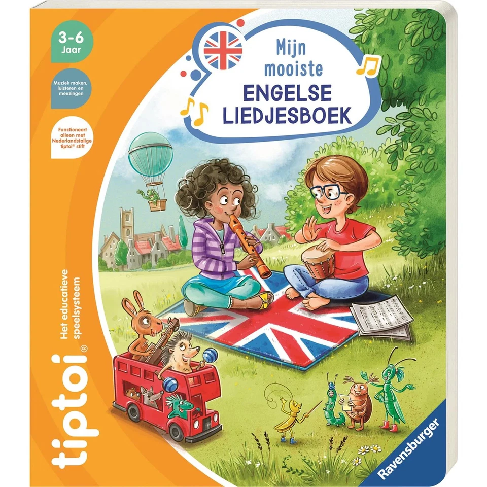 Ravensburger tiptoi mein schönstes englisches Liederbuch - Bild 1 von 1