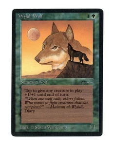 Wyluli Wolf - Magic the Gathering MTG - Arabian Nights Light (C1) - Picture 1 of 2