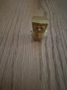 Goldener SpongeBob Mystery Krabby Patty Preis SpongeBob Schwammkopf selten Weeble - Bild 1 von 8