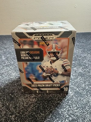 2023 Prizm Draft Football Blaster Box-New-Factory Sealed- 30 cards CJ-Young !!