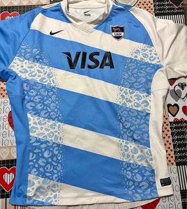 CAMISETA NIKE RUGBY ARGENTINA LOS PUMAS TALLA XXXL 3XL USADA BUEN ESTADO - Imagen 1 de 1