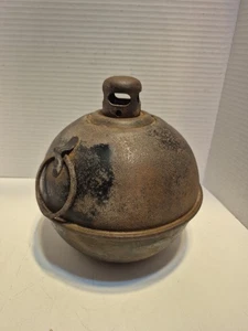 Vintage The Toledo Torch Petroleum Smudge Pot Pressed Steel Co Toledo Ohio - Bild 1 von 10