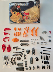 LEGO BIONICLE Master Builders Set 10023 w/Instructions, No Box, 100% Complete!