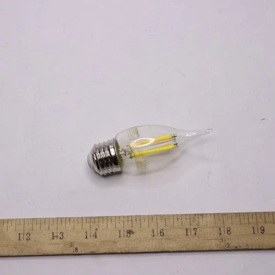 Philips LED Ultra Definition Light Bulb BA11 Soft White 2700K Clear Glass - Image 1 of 4