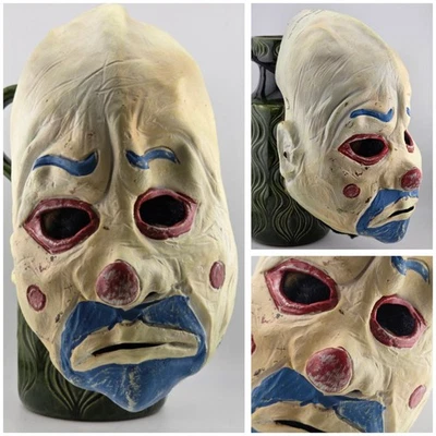Batman The Dark Knight Joker Clown Bank Robber Adult Halloween Mask Rubies 2008 - Image 1 of 4