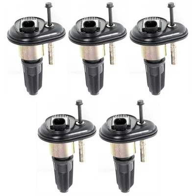 Set of 5 Ignition Coils for Chevy Olds Isuzu i-290 i-370 Ascender i-280 i-350 H3 Foto 1 de 4